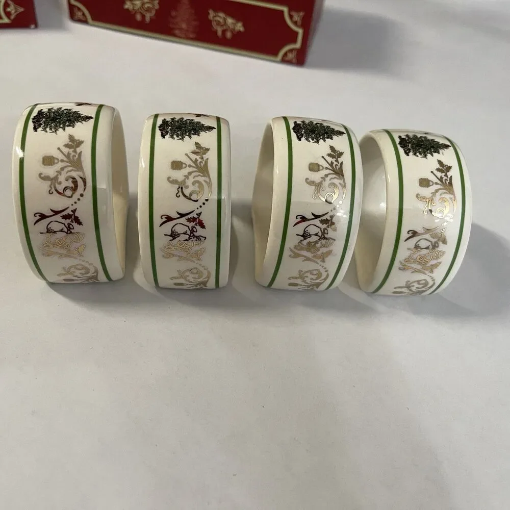 Spode napkin rings